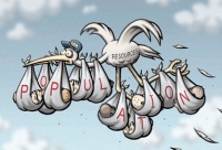 Cartoon\OverPopulation: cartoon-Human-Overpopulation-Stork-babies