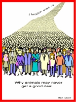 Cartoon\OverPopulation: cartoon-Isacat-human-population-Big-deal-for-other-animals