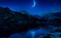 Collection\Msft\Seasons: Crescent-Moon-above-hills-and-lake
