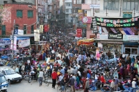 OverPopulation: Overpopulation-in-Kathmandu-street